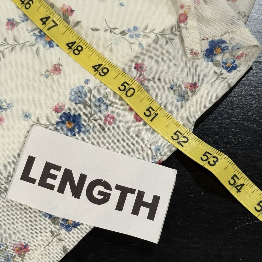 No Boundaries White Floral Maxi Dress - Picture 12 of 12